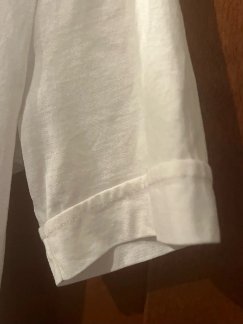Tory Burch RETRO MERCERIZED COTTON POLO Size Small White Blue Preowned Mint!